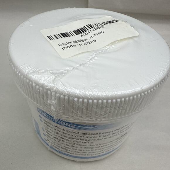 Dog Teeth Cleaning Wipes, Dog Dental Wipes for Dog Tooth Pet Dental Finger Wipes - Picture 6 of 11